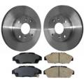 1998 - 1999 Acura CL Brake Pad & Rotor Kit  Front  Models for 2.3L
