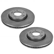 2011 - 2012 Kia Sportage   Brake Rotor Front AWD Pair