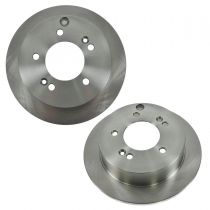 2005 - 2010 Kia Sportage   Rear Brake Rotor Pair (excluding All Wheel Drive Models)