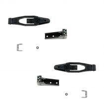 1987 - 2007 Peterbilt 357  Hood Latch & Catch Bracket Pair (Dorman)