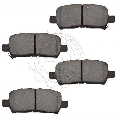 2004 - 2008 Pontiac Grand Prix Rear Brake Pads SEMI-METALLIC 