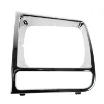 1997 - 2001 Jeep Cherokee  Headlight Trim Bezel Chrome Driver Side