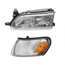 1994 - 1997 Toyota Corolla  Headlight and Corner Light Kit Driver Side
