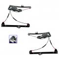 1998 - 2001 BMW 750iL   Power Window Regulator with Motor for Models with Anti-Theft Glass Front Pair